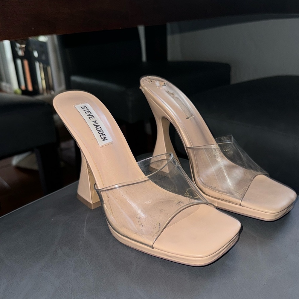 Steve Madden Lipa Vinyl nude